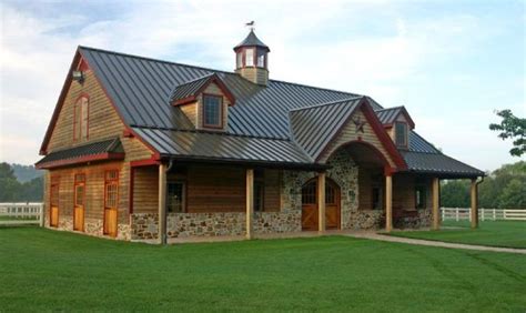 Pole Barn House Plans Basement - House Plans | #70820 | Barn style ...