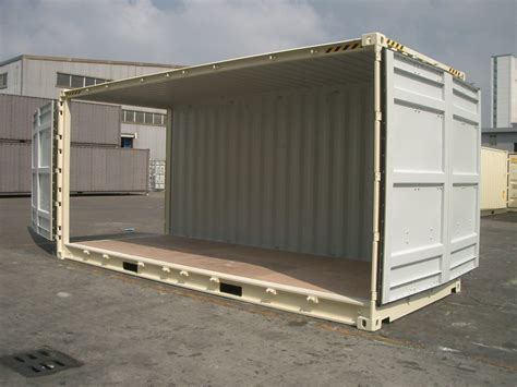 New 20ft Open Side High Cube Container | ABC Containers Perth