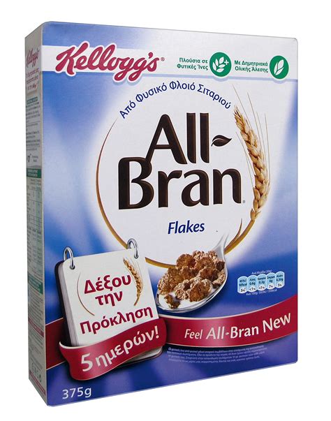 Δημητριακά All Bran Flakes Kellogg's (375 g) - Simply Foods