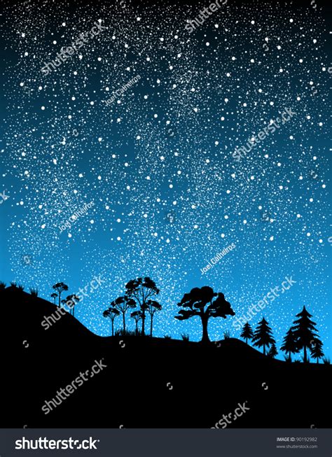 Night Illustration - 90192982 : Shutterstock