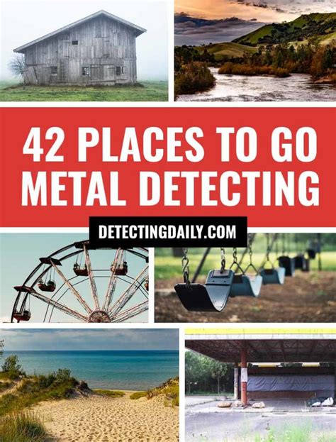 42 Places to Metal Detect: Best Locations for Where to Go Metal Detecting