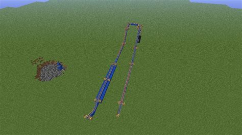 Minecart Roller Coaster Minecraft Map