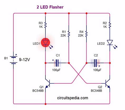 Electronic Simple Circuit Diagram