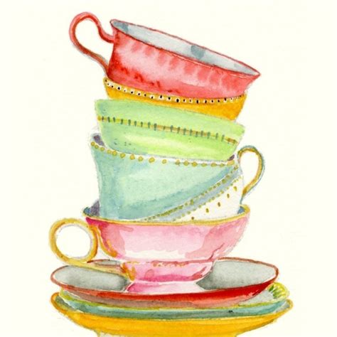 17 best images about Teacup painting on Pinterest