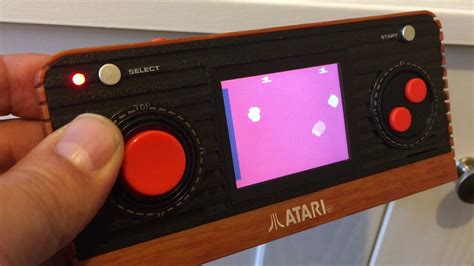 The Atari Retro Handheld console I Hands on Review - YouTube