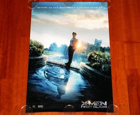 ORIGINAL MOVIE POSTER X-MEN FIRST CLASS 2011 UNFOLDED INTL TEASER ONE ...