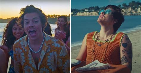 See Harry Styles's Outfits in the "Watermelon Sugar" Video | POPSUGAR Fashion