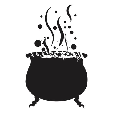 Witch cauldron silhouette #AD , #paid, #paid, #silhouette, #cauldron, # ...