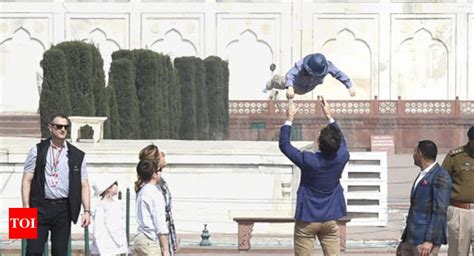 Justin Trudeau India visit: Taj Mahal trip reminds Justin Trudeau of his 1983 visit with dad ...