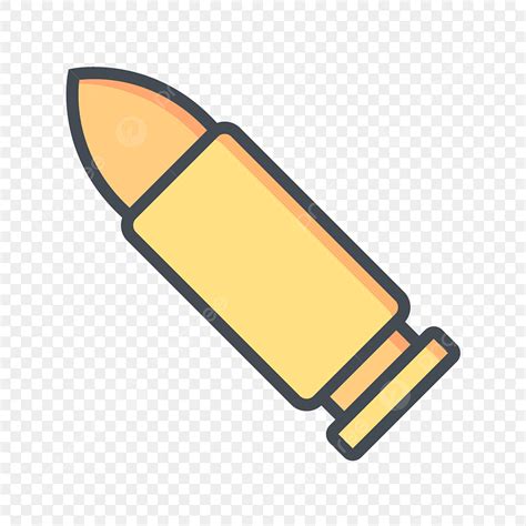 Bullet Vector PNG Images, Bullet Vector Icon, Bullet Icons, Army, Bullet PNG Image For Free Download