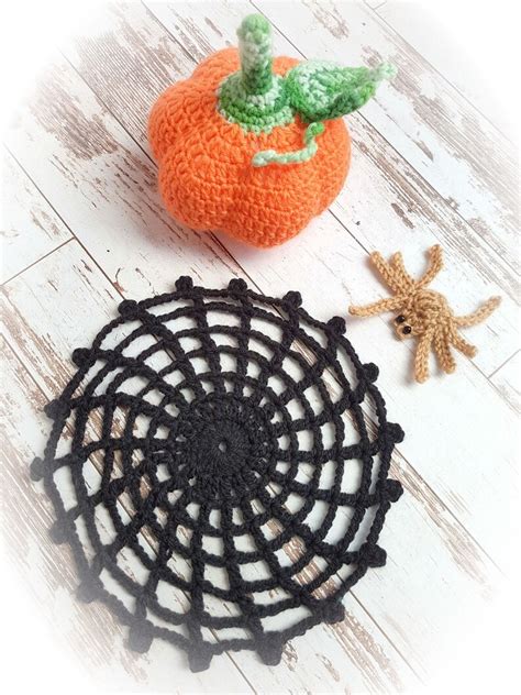 Spider Web Doily Crochet doilies Handmade Crochet Doily | Etsy