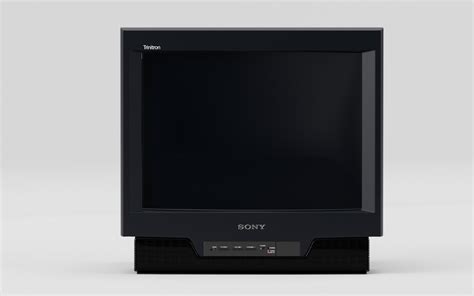 sony trinitron 3D Models in TV 3DExport