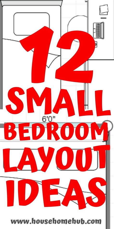 12 of the Best Small Bedroom Layout Ideas | Small bedroom layout ...