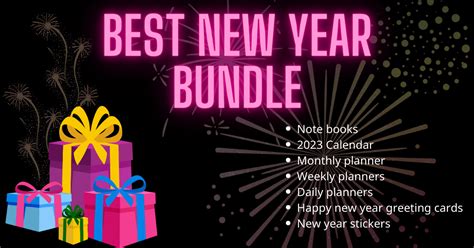 Best New Year Bundle 2023 Bundle · Creative Fabrica