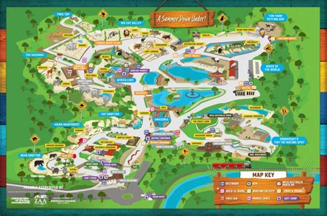 Central Florida Zoo Map | Free Printable Maps