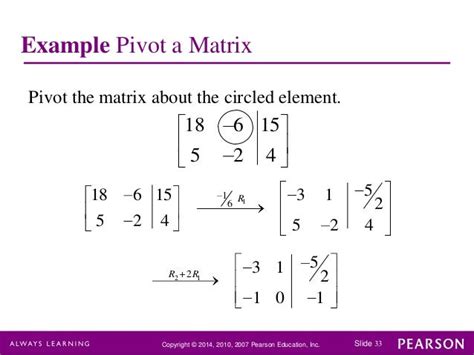 Chapter 2 matrices