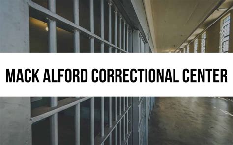 Mack Alford Correctional Center: Programs and Services