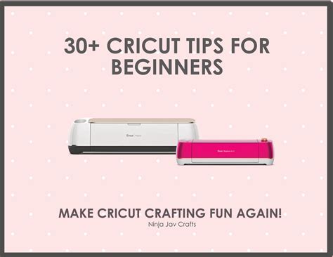 Download – Cricut Tips for Beginners - Jav Sid