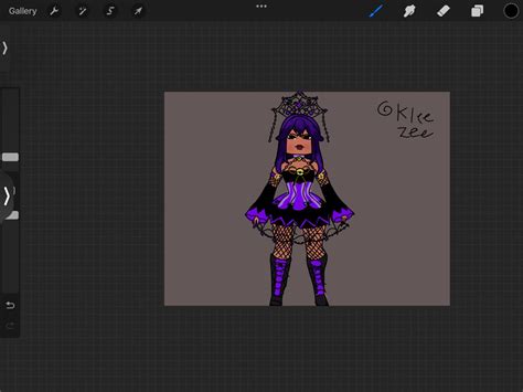 Roblox Royal High. Shadow Empress Drawing in 2022 | Drawings, Shadow ...