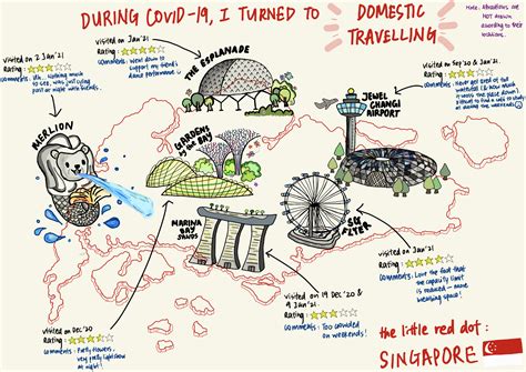 Redditor Draws Map Of S’pore Attractions With Ratings, Gives Honest Yet ...