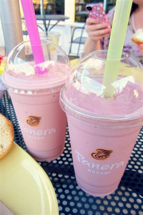 panera smoothies wildberry and strawberry banana | Strawberry banana smoothie recipes, Panera ...