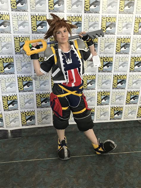 [Media] My KH2 Sora cosplay for SDCC this year! : r/KingdomHearts