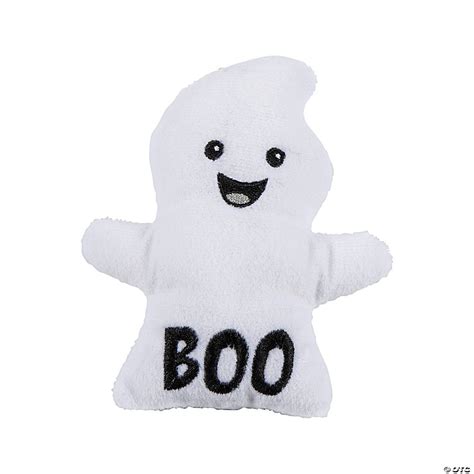 Halloween White Stuffed Ghosts – 12 Pc. | Oriental Trading