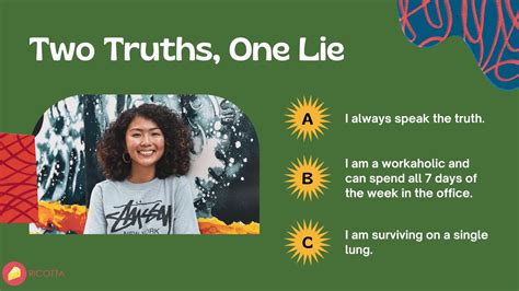 Two Truths And A Lie: How to Play & 120+ Best Lie Ideas in 2023