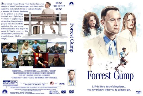 Forrest Gump R1 Custom DVD Cover & Label - DVDcover.Com