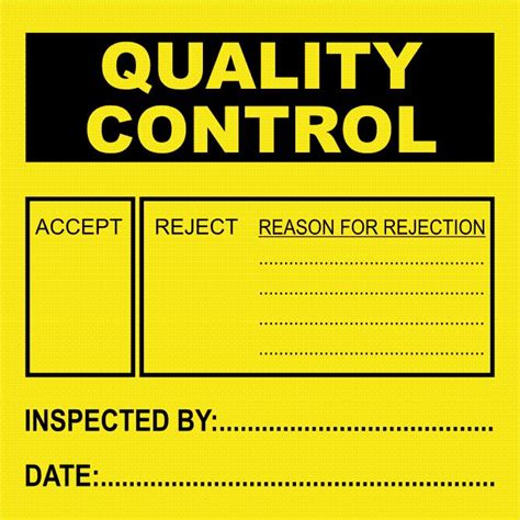 Quality Control Labels - https://www.manylabels.com/product-category ...