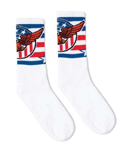 SOCCO USA-Made Striped Crew Socks Size up to L/XL - Walmart.com