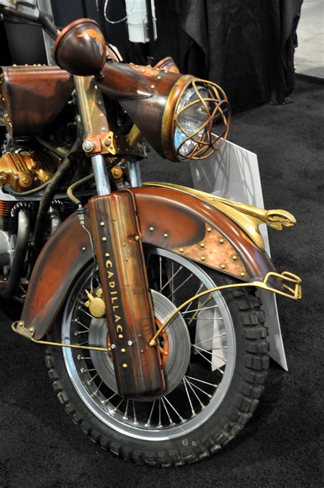 Just A Car Guy: a steampunk motorcycle from SEMA from Travis Deeter and ...