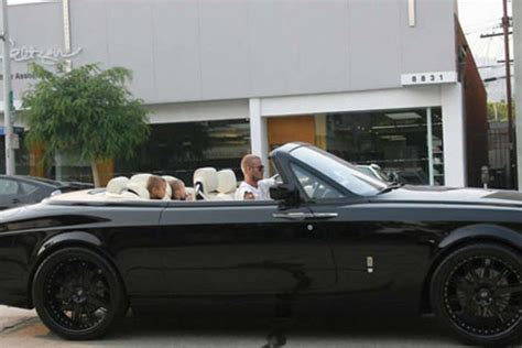 David Beckham Spotted Driving His New Rolls Royce Convertible - Gallery ...