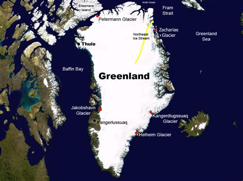 NASA SVS | Map of Greenland