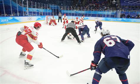 Chinese men's ice hockey team makes Beijing 2022 debut, losing 0-8 to US - Global Times