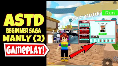 ASTD Beginner Saga Manly (2) Story Mode | All Star Tower Defense ROBLOX ...