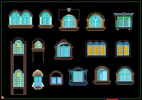 بلوكات اوتوكاد للواجهات | Archi-new - Free Dwg file Blocks Cad autocad ...