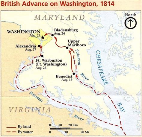 200 Years Ago Today: The Burning of Washington, D.C. | Washington, Fort washington, War of 1812