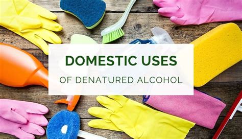 8 Uses of Denatured Alcohol (Methylated Spirits) | Healthy Food Tribe | Alcohol, Homemade ...