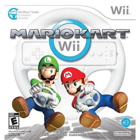 Mario Kart Wii with Wii Wheel for Nintendo Wii - Walmart.com