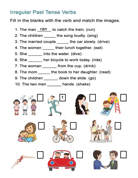 the 3 types of verbs worksheet all kids network - irregular verbs ...