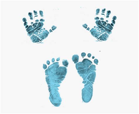 Transparent Baby Feet Clipart - Baby Hand Prints Clipart, HD Png Download , Transparent Png ...