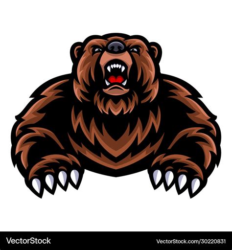 Bear Mascot Clipart Free