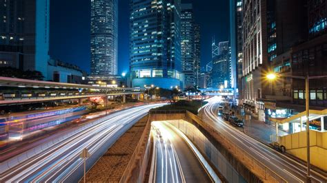 Free Images : light, road, skyline, traffic, street, night, building, city, skyscraper ...