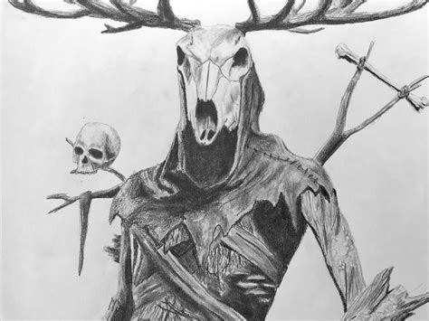 I tried drawing a leshen, any tips on how to improve would be greatly ...