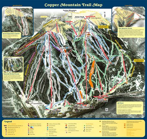 Copper Mountain Ski Map - skiflicks.com