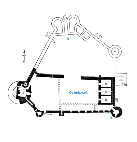 Great Castles - Bothwell Castle Floor Plan