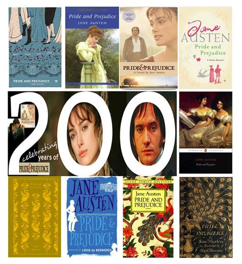 P&P 200: Pride and Prejudice book covers