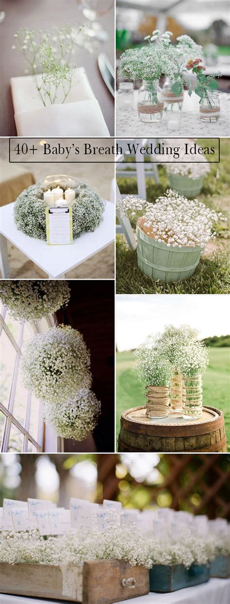 Wedding Flowers: 40 Ideas to Use Baby’s Breath - Elegantweddinginvites ...