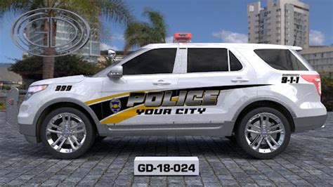 Quick Guide To Police Car Decals Variation - GDI Graphics